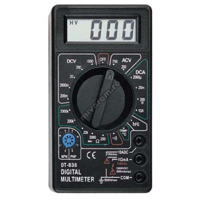 Multimeter 838 (Temperaturfühler)